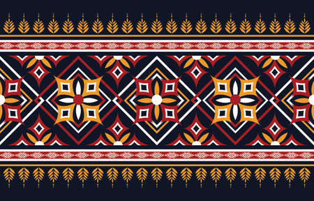 Geometric ethnic oriental seamless pattern traditional Design for...