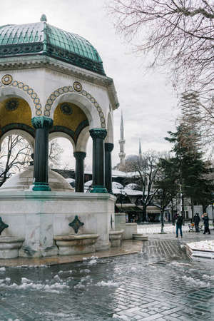 ISTANBUL, TURKEY - FEBRUARY 15, 2020: Istanbul winter a day.のeditorial素材