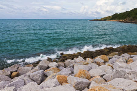 the sea in thailandの写真素材