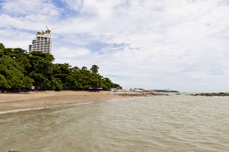 Beaches, rocky areas. The sea east of Thailand.のeditorial素材