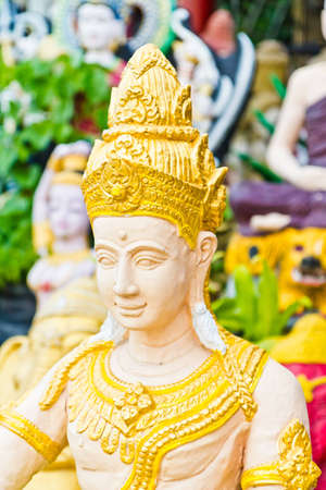 Sacred statues. To worship according to beliefs.の写真素材