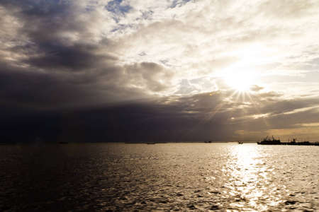 The dark and mysterious  in the evening.の写真素材