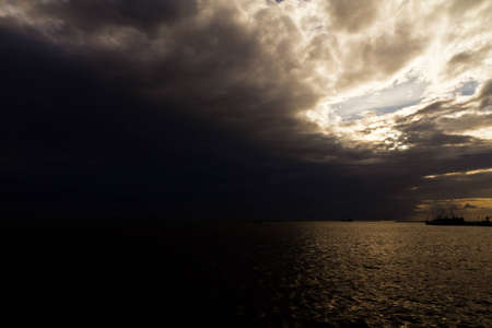 The dark and mysterious  in the evening.の写真素材