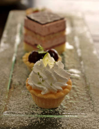 small piece of piesの写真素材