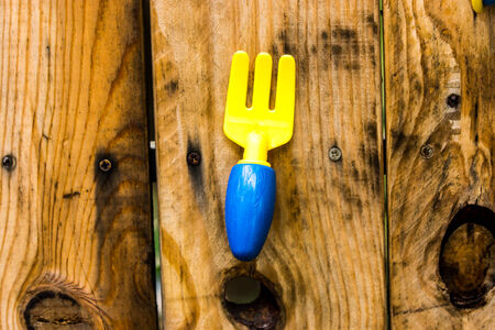 Toy Gardening Forkの写真素材
