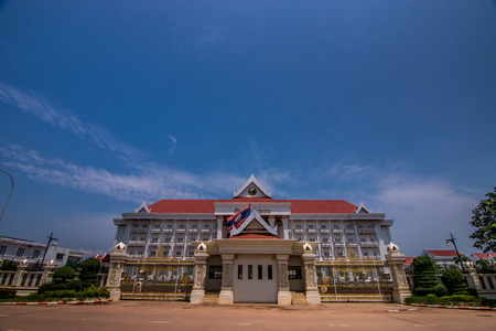 Lao Government administrative officeの写真素材