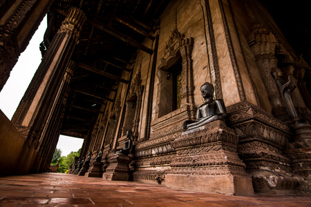 Wat Phra Keo - Vientianeの写真素材