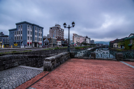 Otaru Canalの写真素材