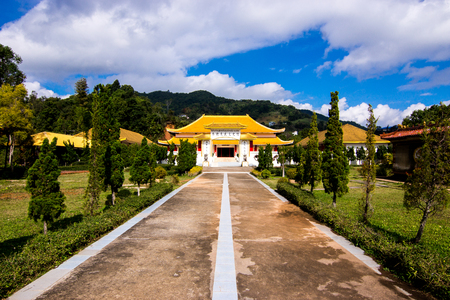 The Chinese Martyrs Memorial Museum, Doi Mae Salong, Chiang Rai, Thailandのeditorial素材