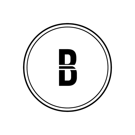 Initial Letter Logo B Template Vector Designのイラスト素材