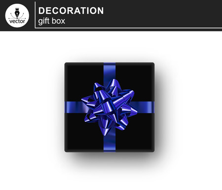 Gifts box. Isolated realistic gift on white background. - Vectorのイラスト素材