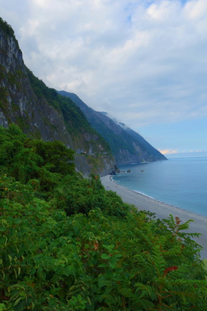 Scenery of Cliffs in Taiwan.の写真素材