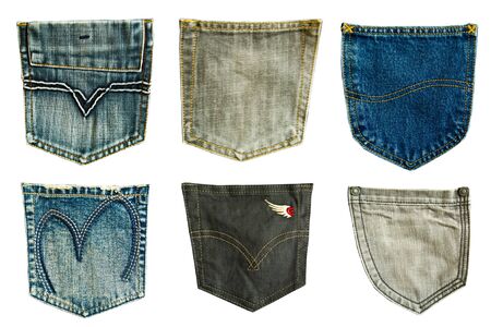 Jeans pocketsの写真素材