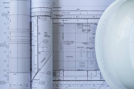 drawing is Communication tool in engineering and architecture の写真素材