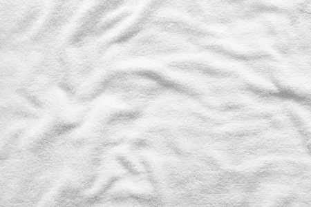Close-up white towel texture  for background.の写真素材