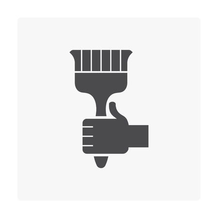 Construction tool icon on white.のイラスト素材