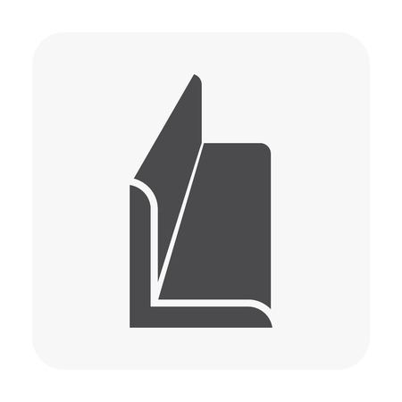 Metal product icon on white.のイラスト素材