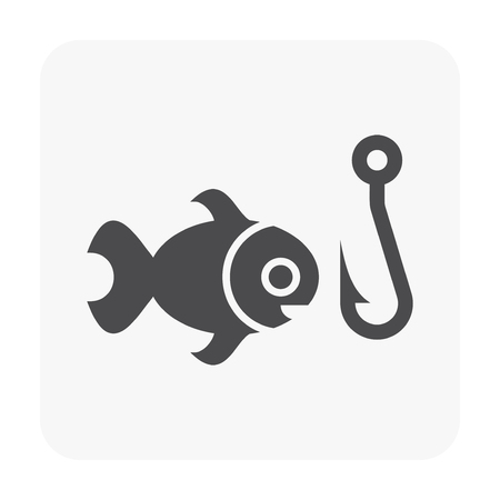 Camping and activity icon on white background.のイラスト素材