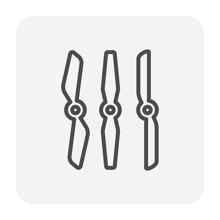 Blade icon design, editable stroke.のイラスト素材
