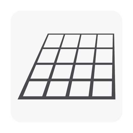 Metal product icon on white.のイラスト素材