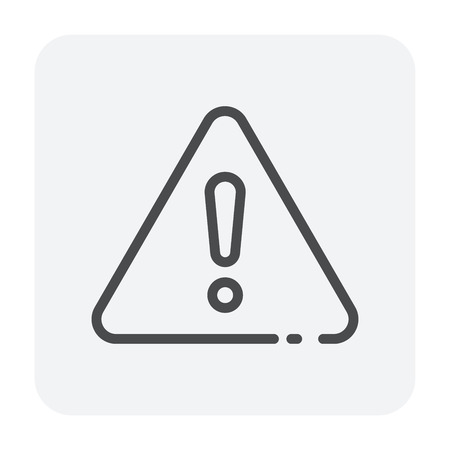 Packaging symbol design for cargo business, editable stroke.のイラスト素材