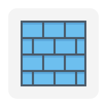 Roofing material icon design.のイラスト素材