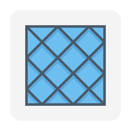 Roofing material icon design.のイラスト素材