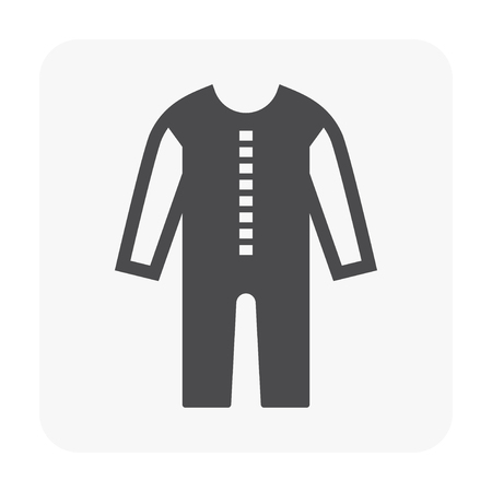 Safety equipment icon on white.のイラスト素材