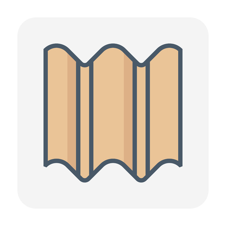 Roofing material icon design.のイラスト素材