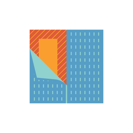 Vinyl floor construction icon on white.のイラスト素材