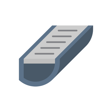 Gutter and drainage system icon.のイラスト素材