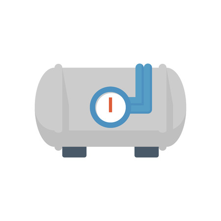 Natural gas for vehicle tank  icon.のイラスト素材