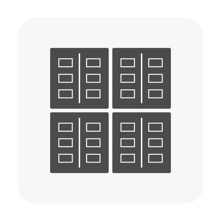 Shipping and delivery icon on white background.のイラスト素材