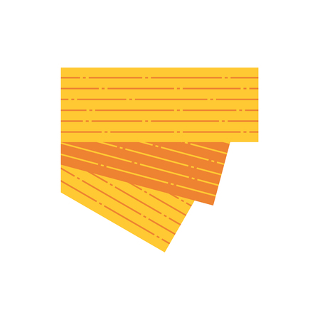 Wood floor material  icon design on white.のイラスト素材