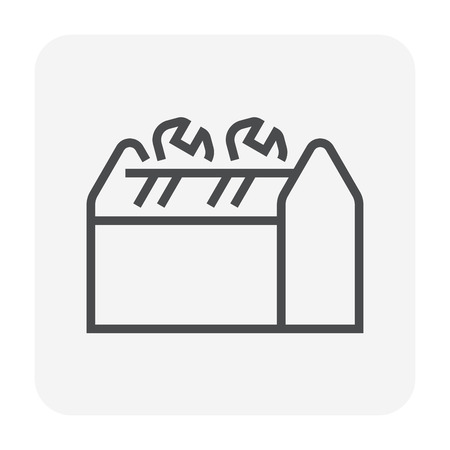 Plumbing tool icon design for plumbing work, 64x64 perfect pixel and editable stroke.のイラスト素材