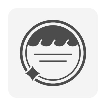 Water treatment vector icon concept design.のイラスト素材