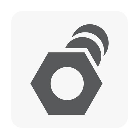 Construction material icon on white.のイラスト素材