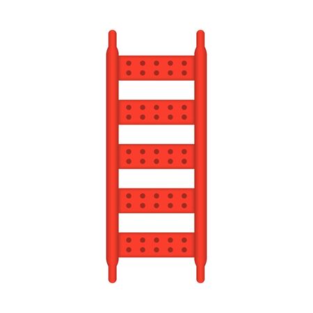 Ladder part of scaffolding icon design.のイラスト素材