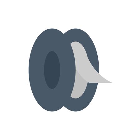 Plumbing tape icon design.のイラスト素材