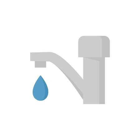 Faucet vector icon design for plumbing work graphic design element.のイラスト素材