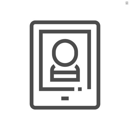 Smart home and cctv control on mobile vector icon design.のイラスト素材
