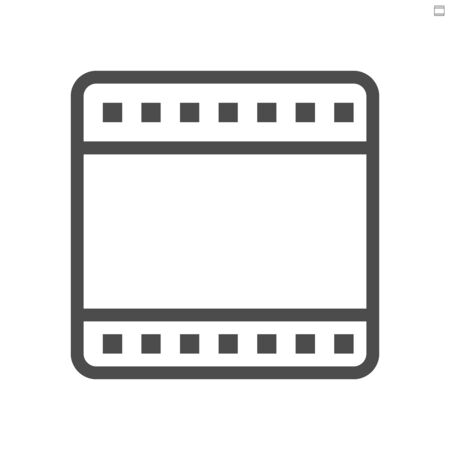 Film production technology vector icon design, 48x48 pixel perfect and editable stroke.のイラスト素材