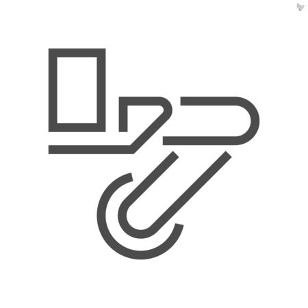 Smart home and robot technology vector icon design.のイラスト素材