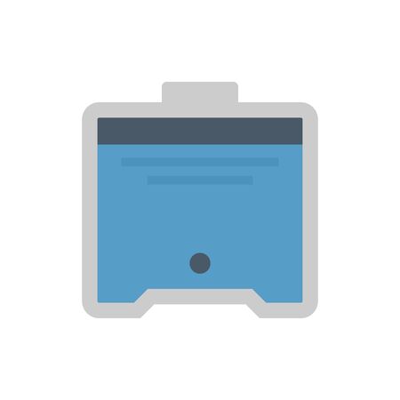 Water tank icon design, black.のイラスト素材