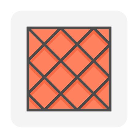 Roofing material icon design.のイラスト素材