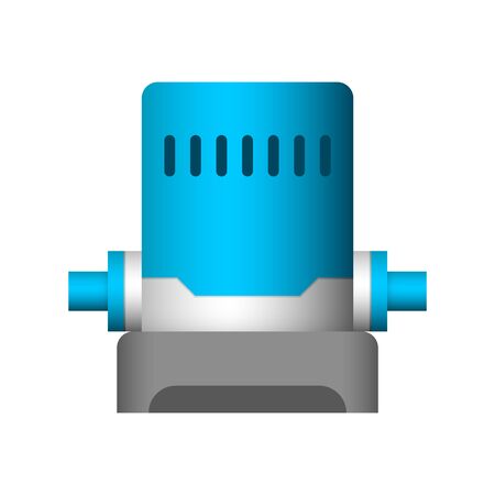 Water pump and steel pipe icon design.のイラスト素材