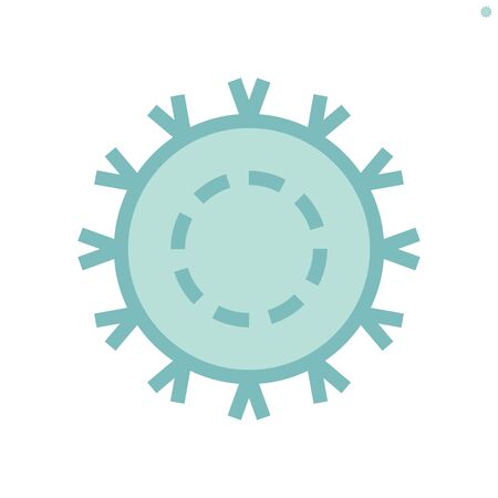 Coronavirus disease vector icon design, 48x48 pixel perfect and editable stroke.のイラスト素材