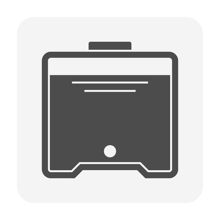 Water tank vector icon design for water work graphic design element.のイラスト素材
