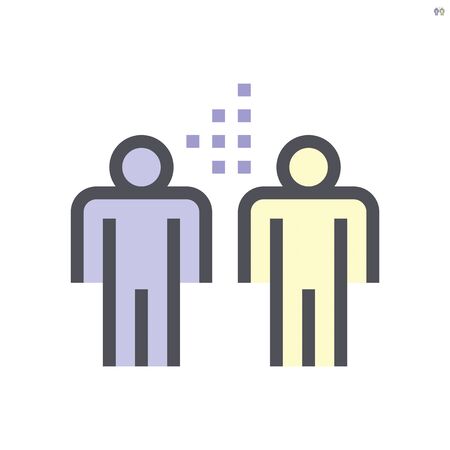 Coronavirus disease outbreak vector icon design, 48x48 pixel perfect and editable stroke.のイラスト素材