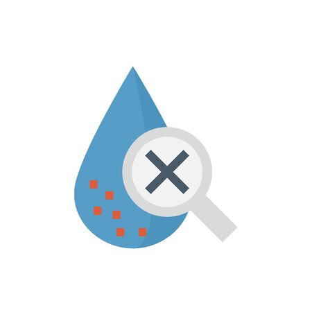 Water filtration and equipment vector icon design for water filtration graphic design element.のイラスト素材